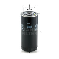 Фильтр масляный MANN-FILTER W 962
